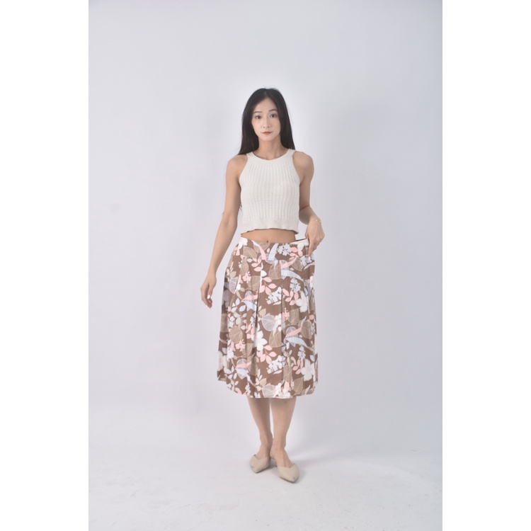 (L) jo an質感棉質純棉棕色長裙二手衣, , large