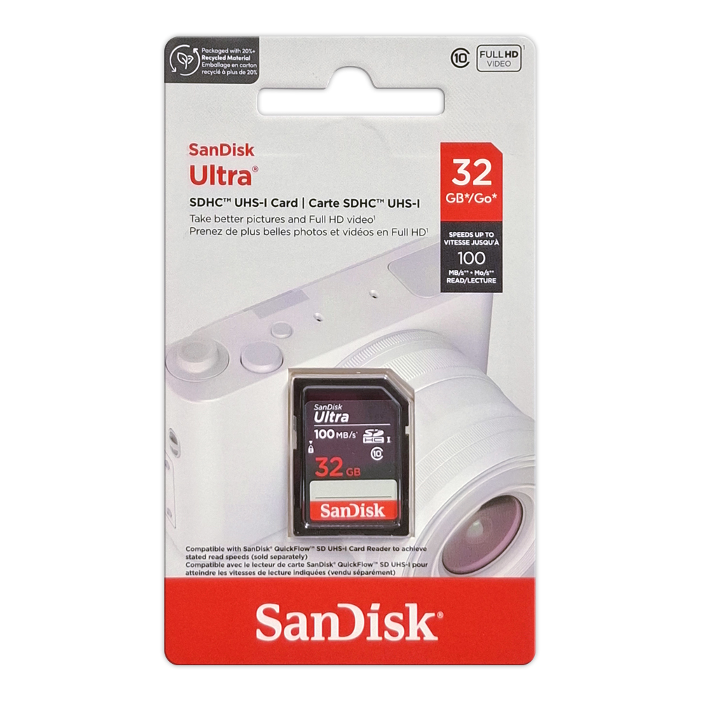 【SanDisk】Ultra 32G UHS-I C10 SD SDHC 記憶卡, , large