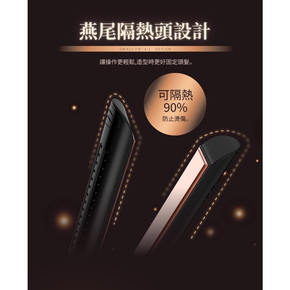 WHALL WS-101K 3D氣流循環直髮夾 離子夾 國際電壓 直髮夾 公司貨, , large