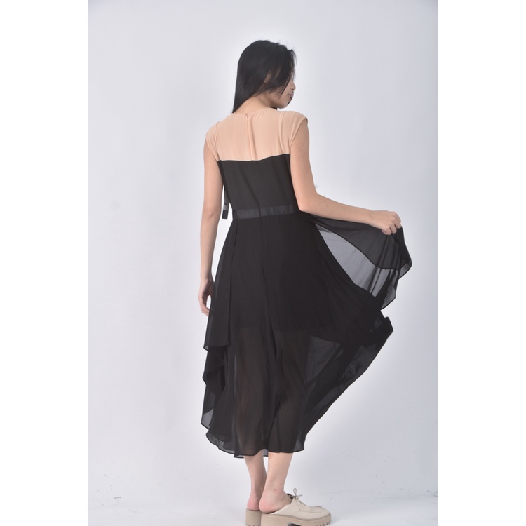 (S) mazuma質感無袖黑色洋裝二手衣, , large