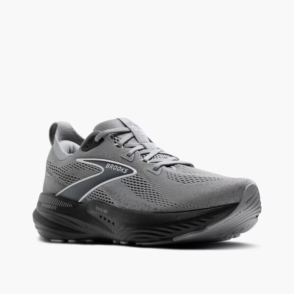 Brooks Glycerin Gts 22 男 慢跑鞋 超寬楦 彈力 支撐 緩震 灰 黑 [1104464E078], , large