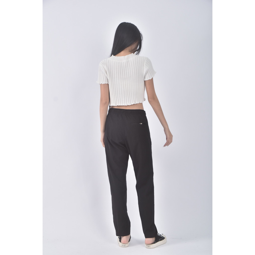 (XL) hang ten黑色長褲二手衣, , large
