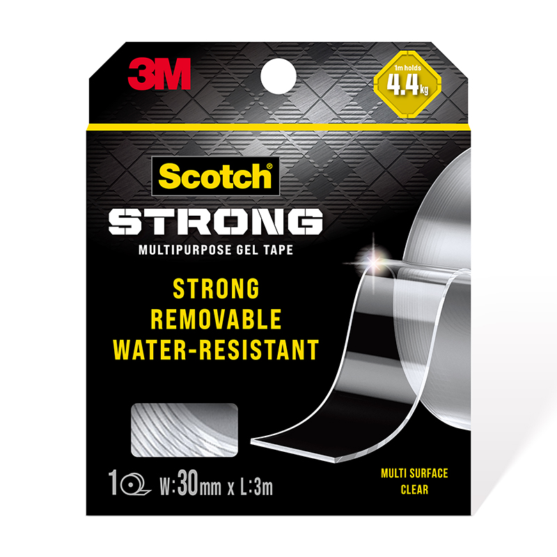 3M Scotch可移除強力雙面膠帶, , large