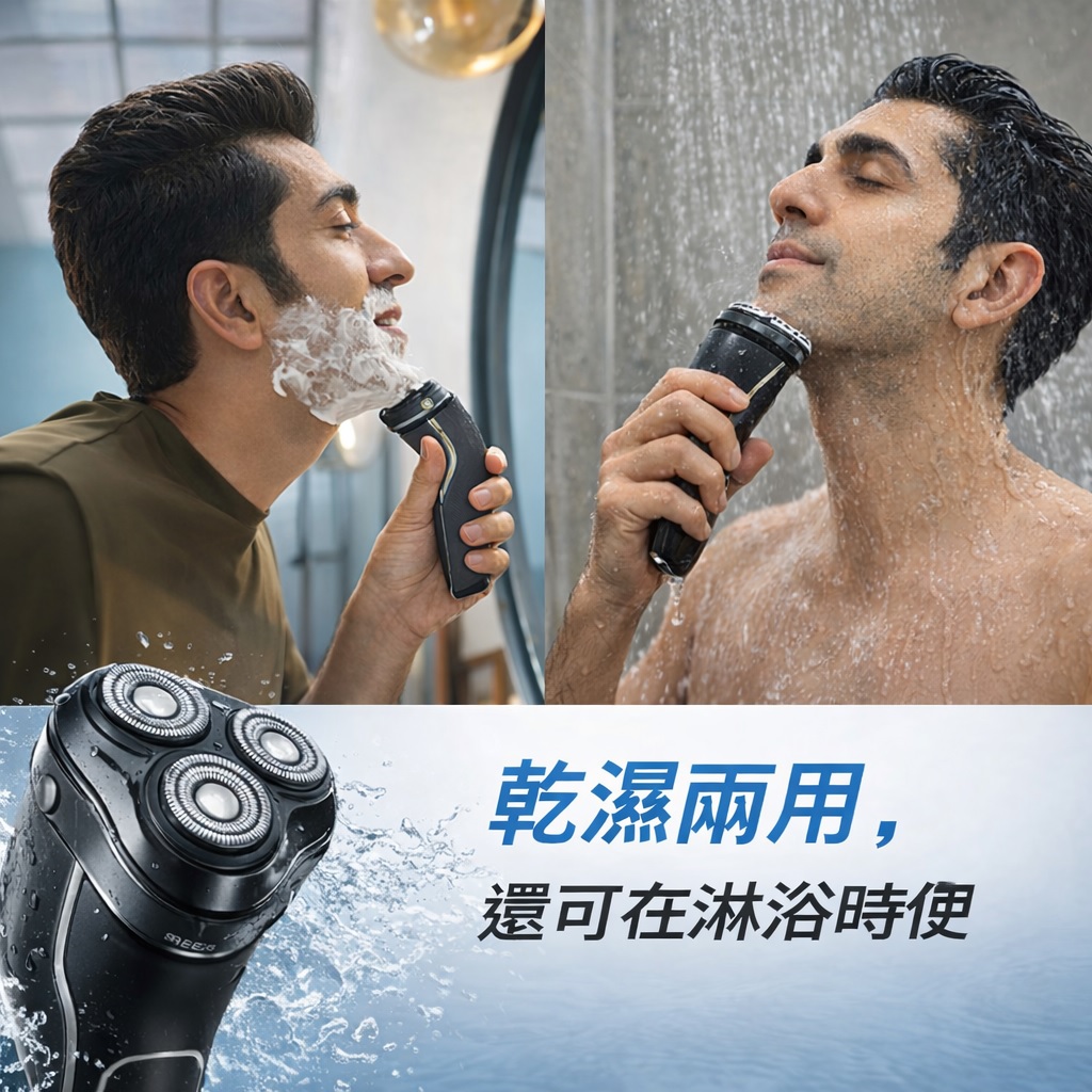 【Philips 飛利浦】電動刮鬍刀 S4313, , large
