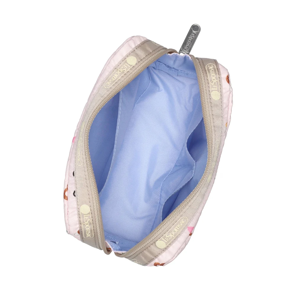 Lesportsac Rectangular Cosmetic 長形化妝包 收納包 女包(紐約城市插畫), , large