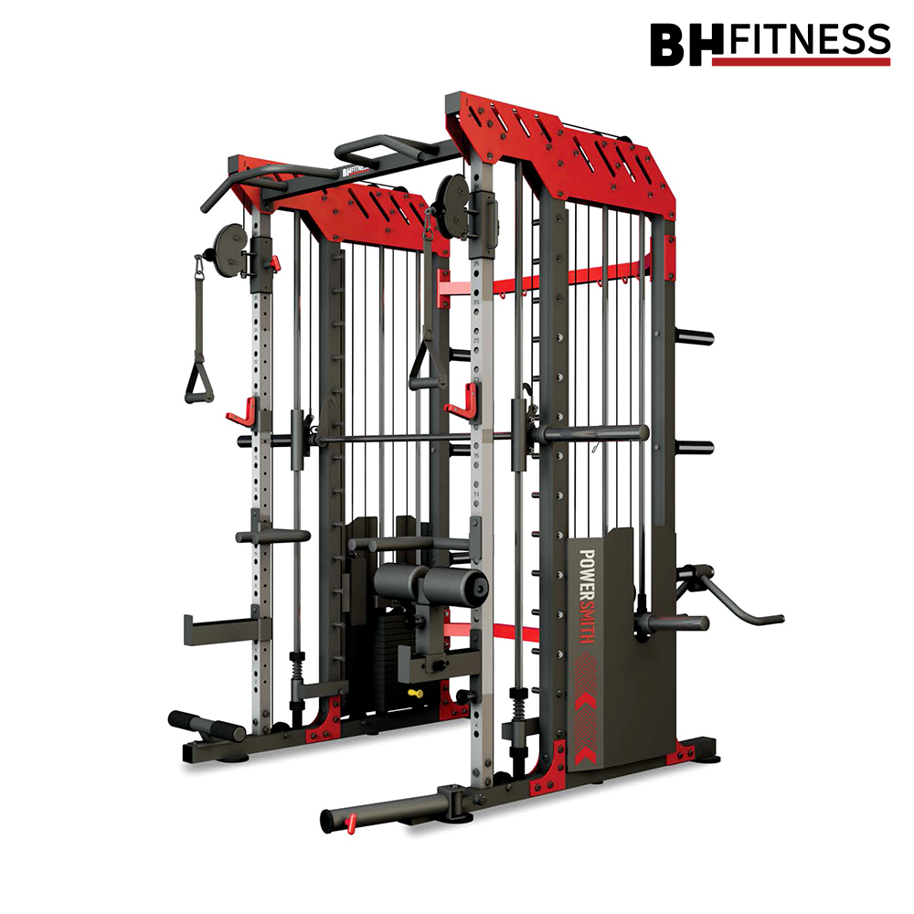 【BH歐洲百年品牌】G145 Power Smith 全方位重量訓練機(含重量選擇片組-90KG二套)