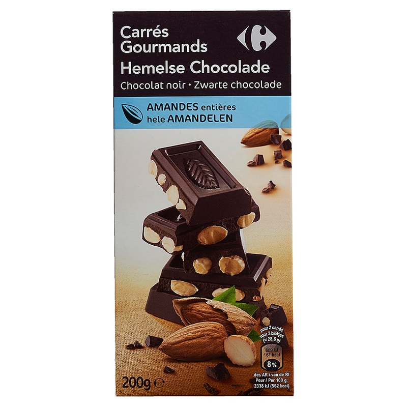 C-Almonds Dark Chocolate 200G, , large