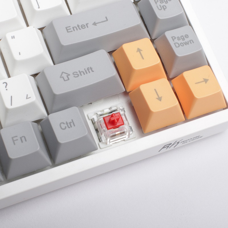 RK 65% 68 key Mechanical Keyboard ( Red switches ), , large