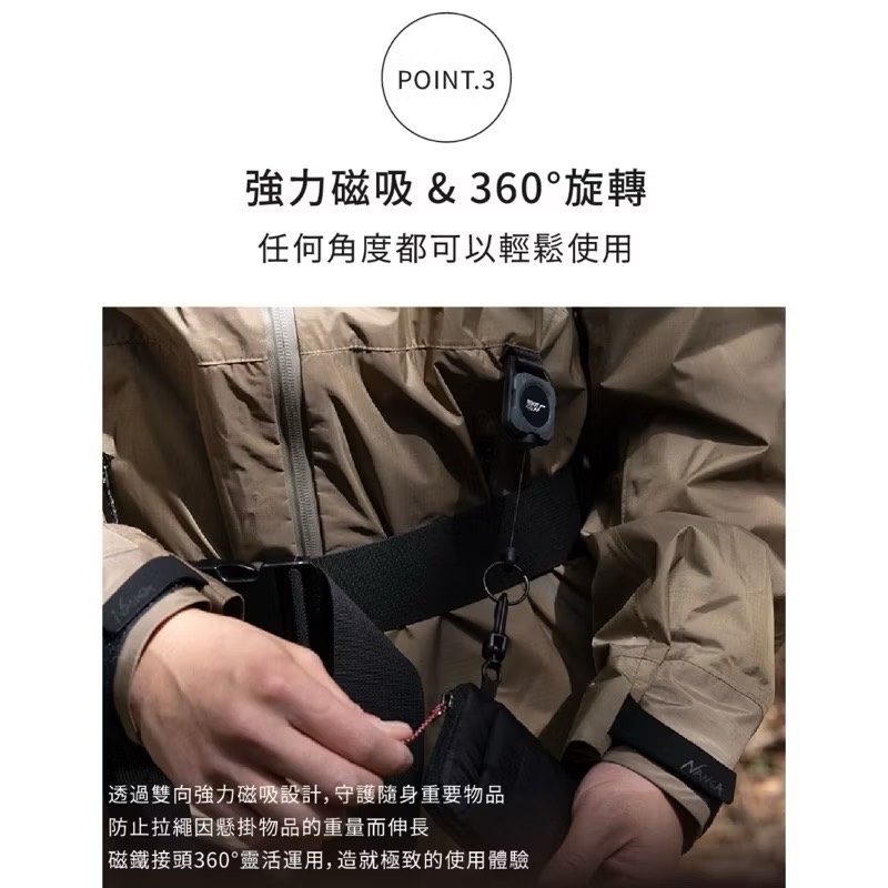 【Leo手機周邊專賣店】ROOT CO. 360度正方形多功能登山扣 / 軍綠, , large