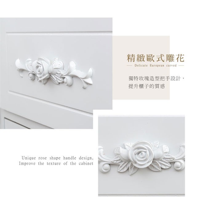 【Y HOUSE】European style two-layer drawer cabinet storage cabinet wooden drawer cabinet wooden storage cabinet, , large
