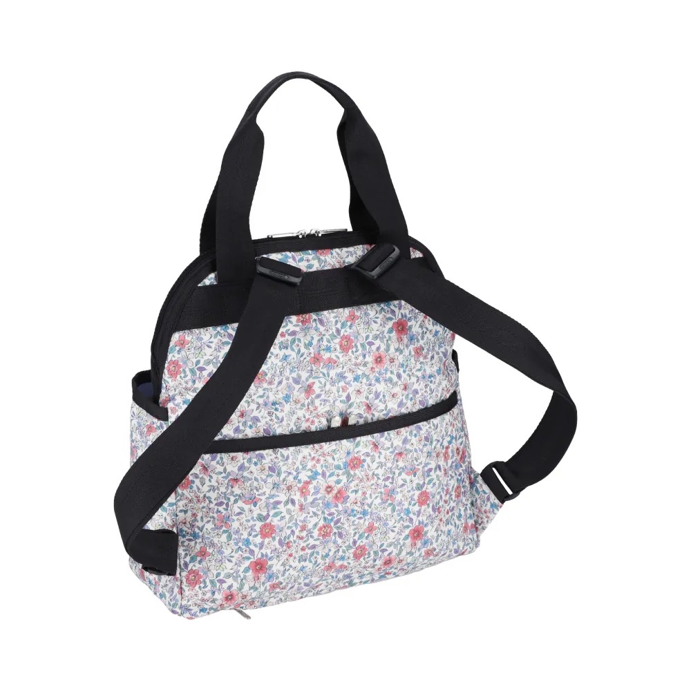 LeSportsac DOUBLE TROUBLE BACKPACK 兩用後背包 - 織錦花語, , large