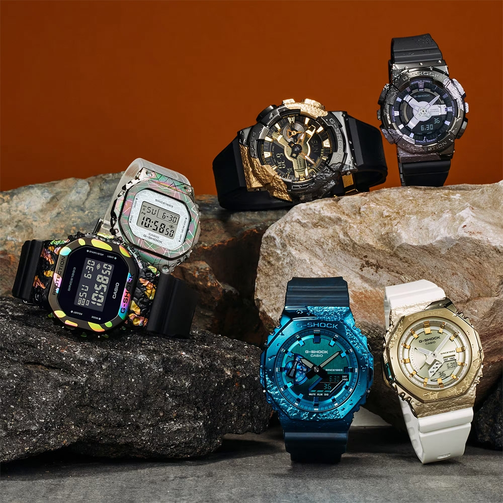 CASIO 卡西歐 G-SHOCK 40 週年探險家之石系列 電子錶 GM-5640GEM-1, , large