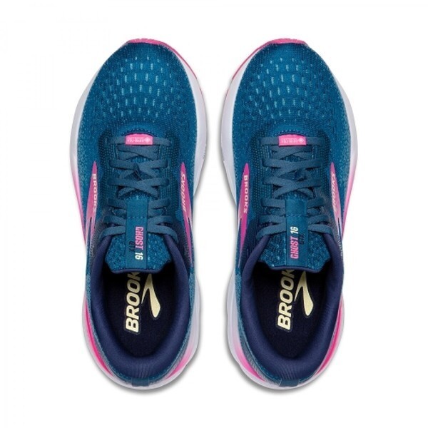 Brooks Ghost 16 GTX 女 慢跑鞋 運動 路跑 避震緩衝象限 防水 藍綠 粉 [1204191B422], , large