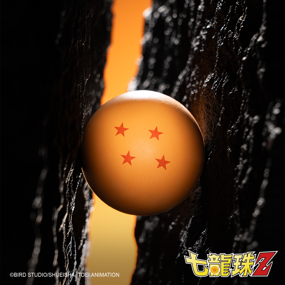 【BYZOOM FITNESS】七龍珠Z 四星龍珠 天然橡膠按摩球, , large