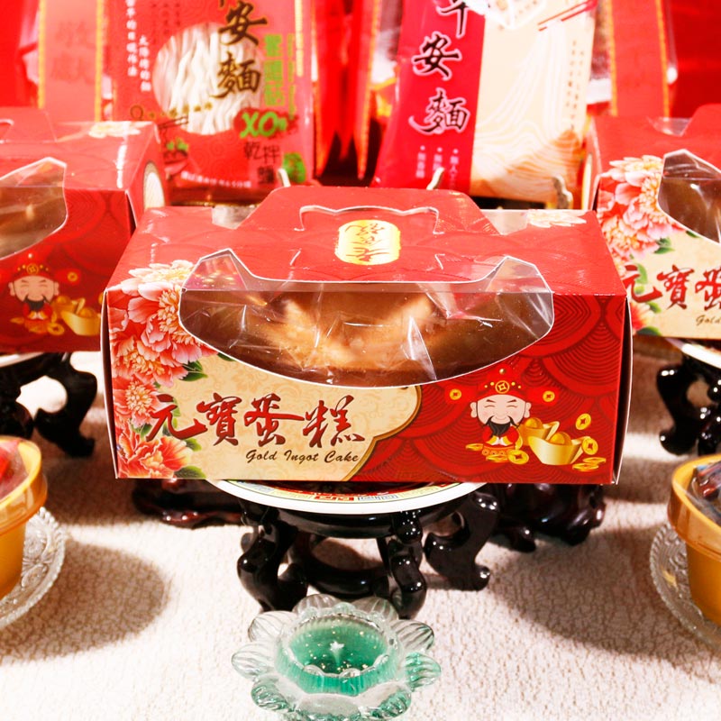 【老食說】拜拜祝壽 元寶蛋糕(單顆), , large