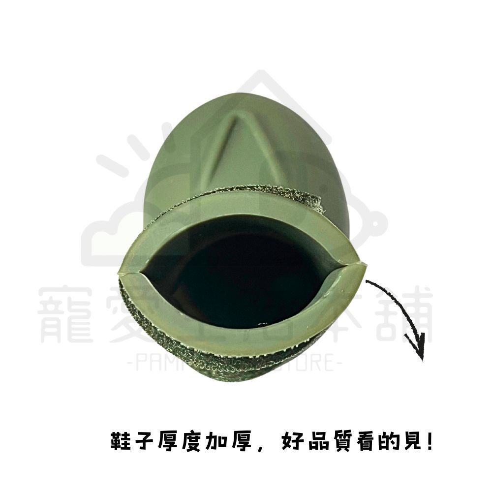 電子發票【寵愛生活本舖】狗狗防滑矽膠雨鞋_窄身款 S-3XL 寵物鞋子, , large