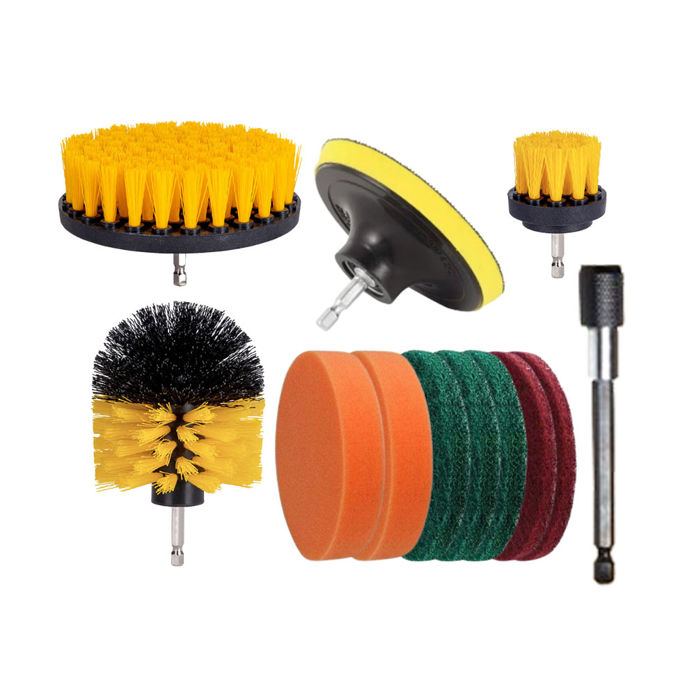 4吋電鑽刷頭清潔刷12件, , large