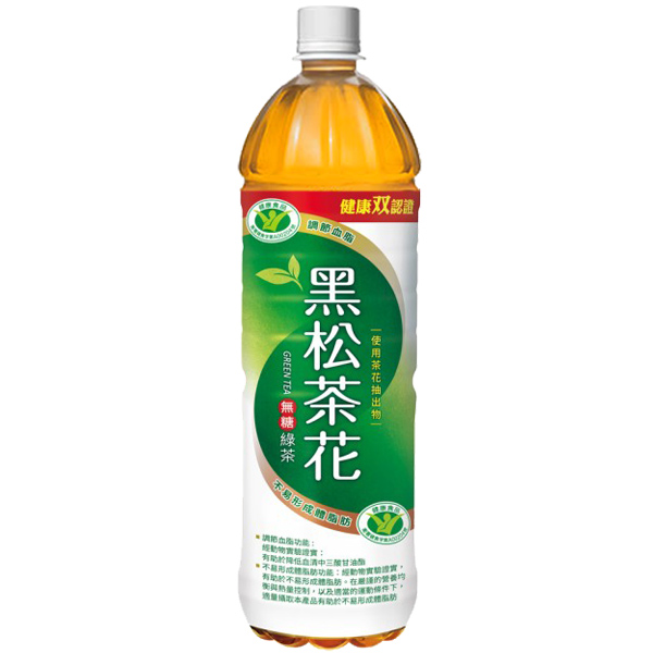 黑松茶花綠茶 1230ml, , large