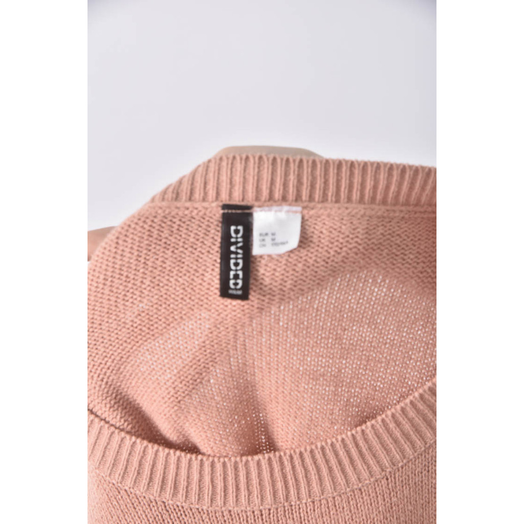(XL) hm寬鬆粉色長袖上衣二手衣, , large
