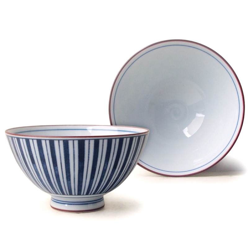 [豐名日本餐具] 4.0"中平碗 十草 / C04RB0-369-3, , large