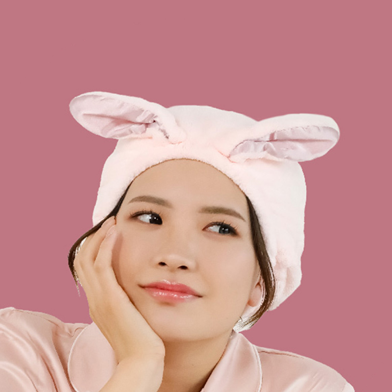 【CB JAPAN】動物造型超細纖維乾髮帽, , large