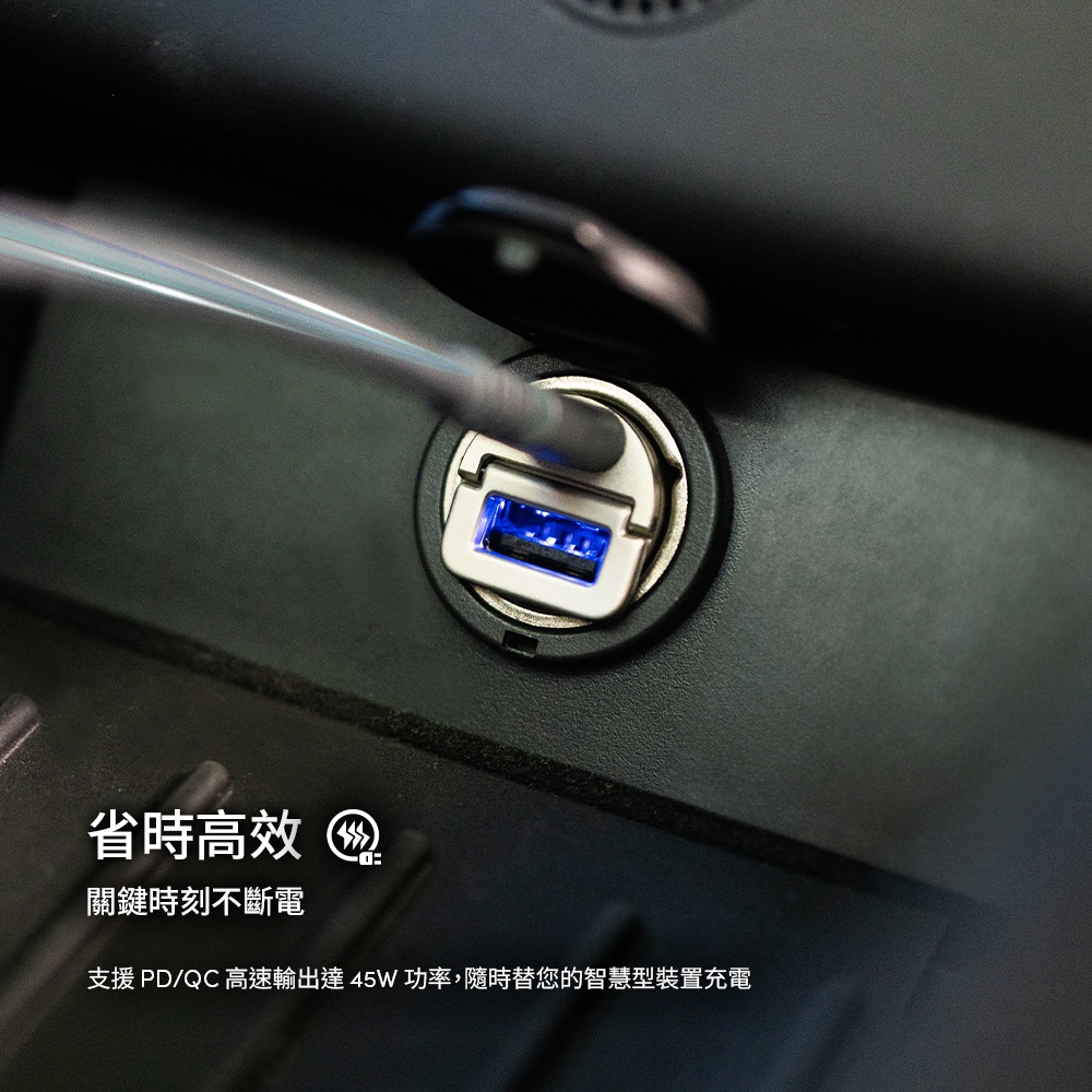 moshi Mini Duo車用電源供應器 小巧便利 不佔空間 車用 旅行用 車充, , large