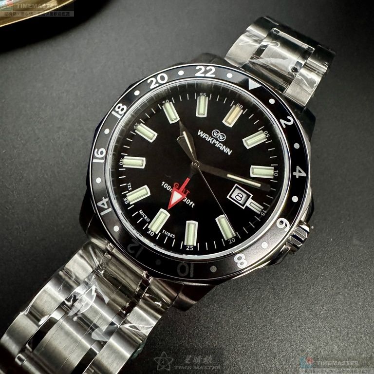 [TIMEMASTER] WAKMANN watch, 46mm, WA00042, , large