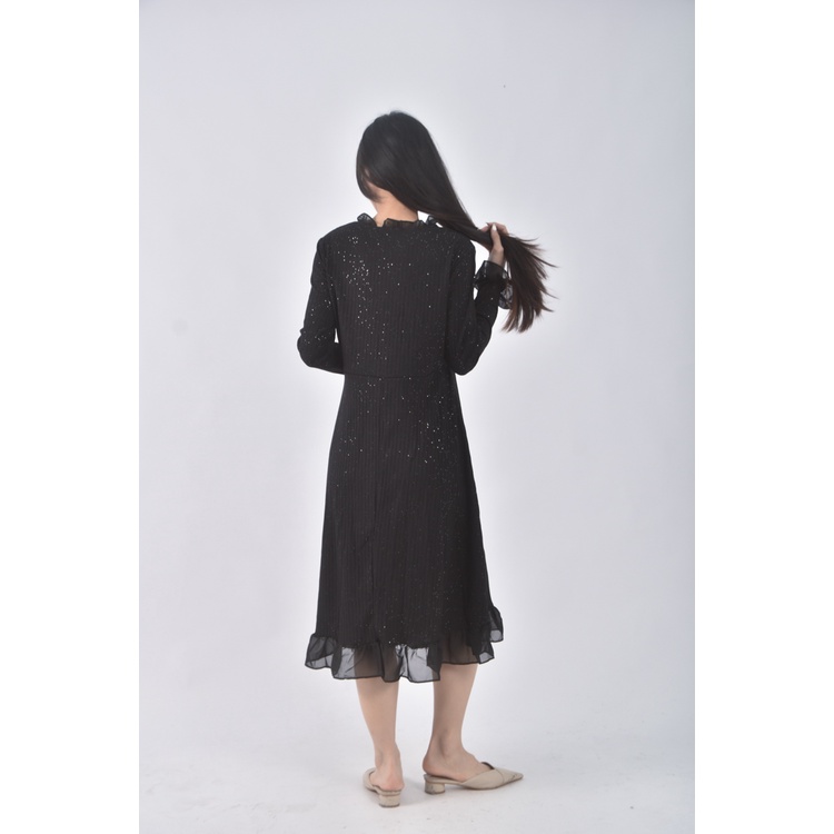 (S) lala質感黑色洋裝二手衣, , large