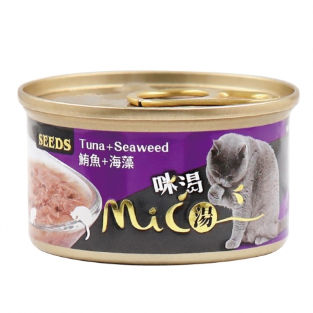 【拉拉寵物小舖】seeds 惜時 貓罐頭 MICO 咪渴機能湯罐, , large