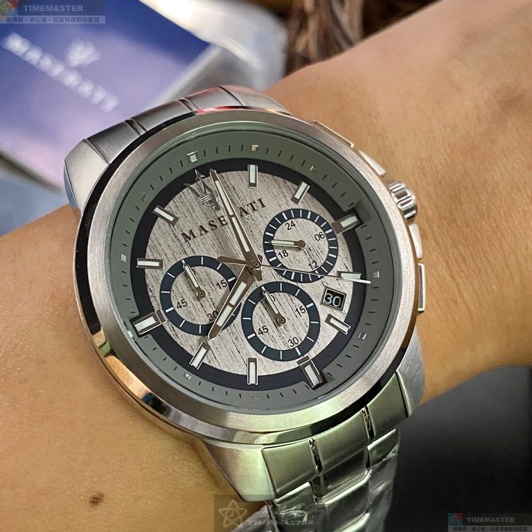 [TIMEMASTER] MASERATI watch, 44mm, R8873621006, , large