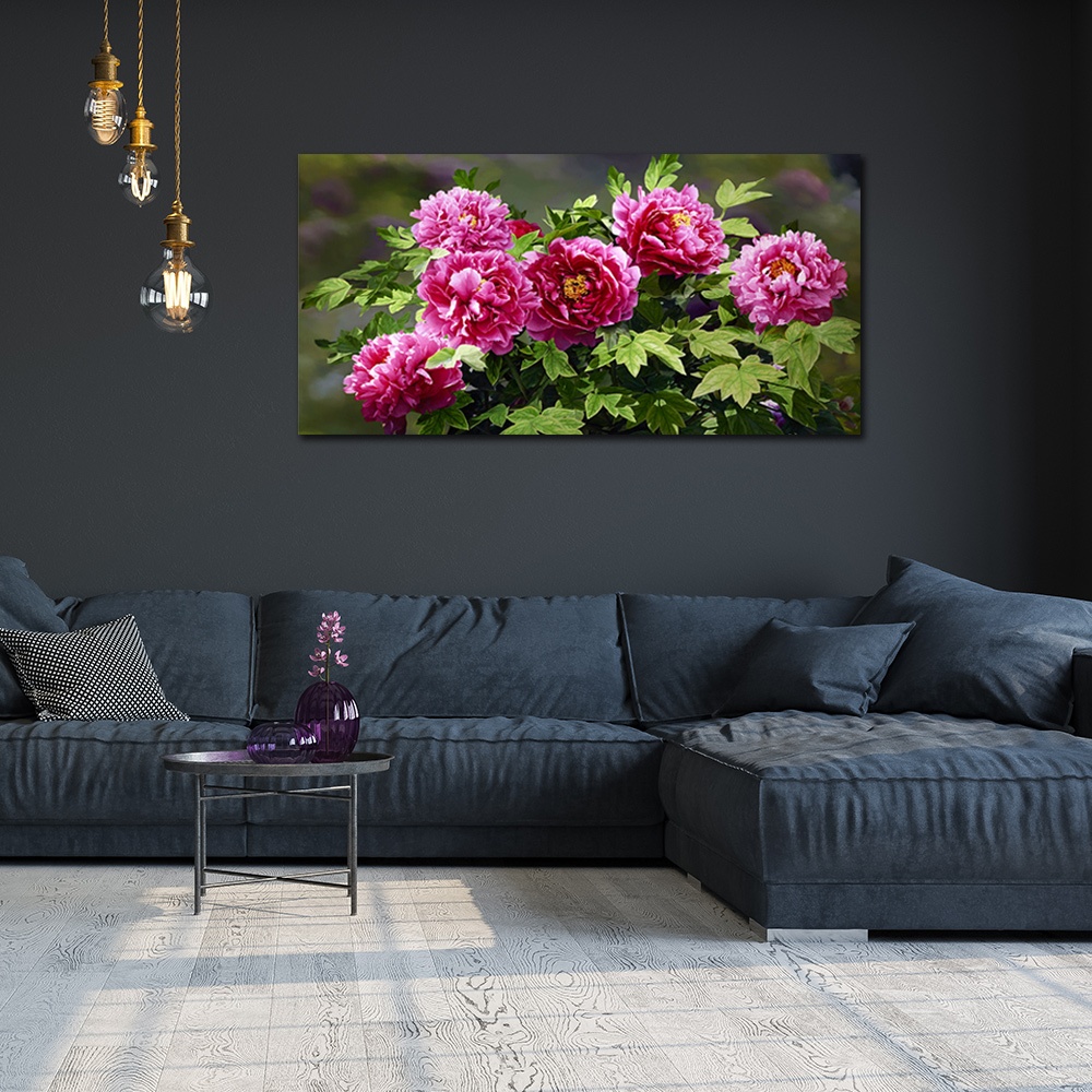 【御畫房】花開富貴 國家一級畫師手繪油畫60&times;120cm(VF-61), , large