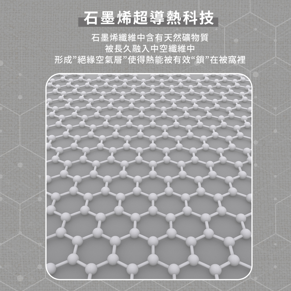 【Galatea 葛拉蒂】台製石墨烯遠紅外線透氣抗菌獨立筒枕 2入(枕頭/獨立筒/透氣枕), , large