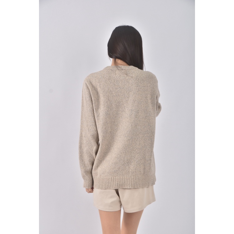 (M) 【依庭私服】model質感杏色長袖上衣二手衣, , large