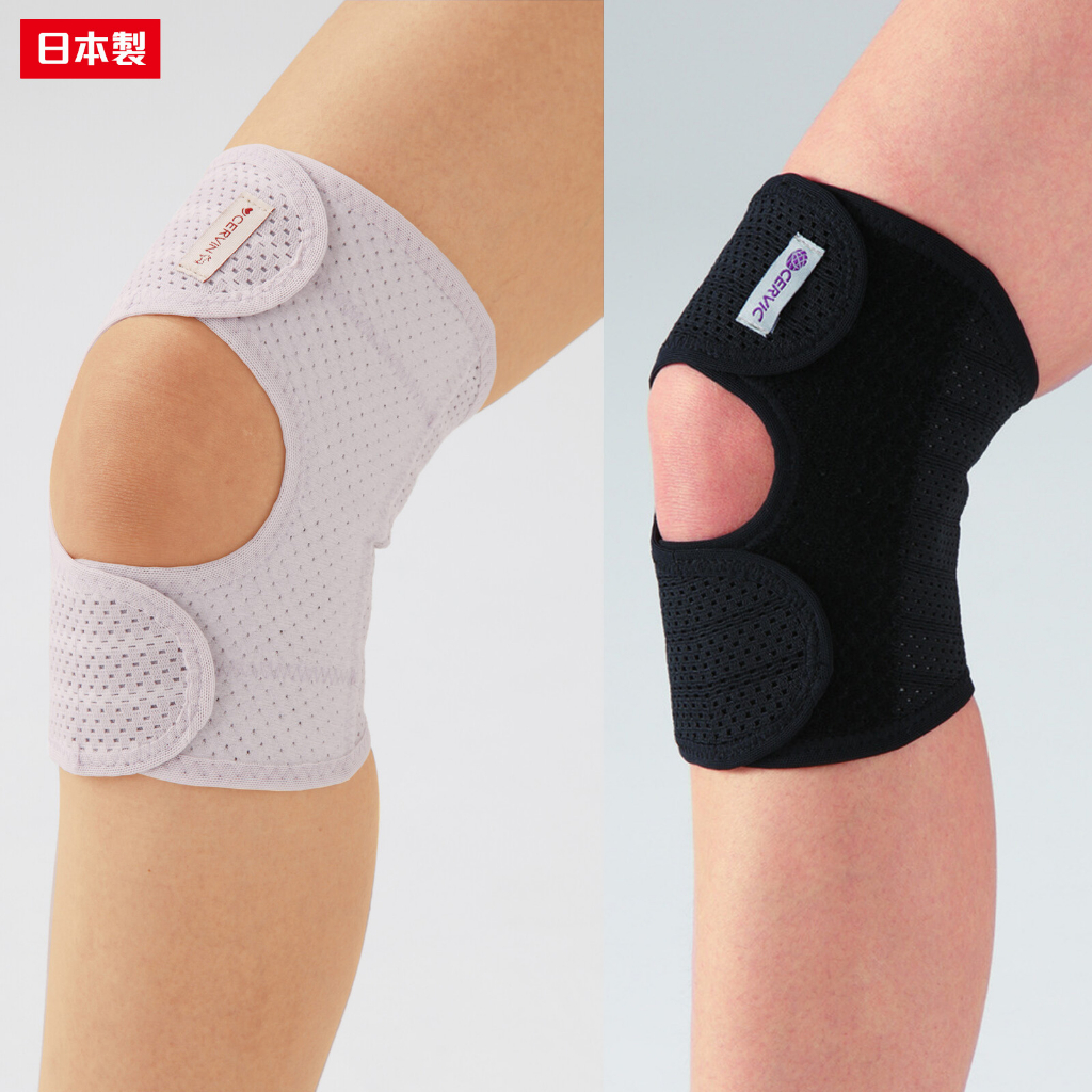 日本製【CERVIN】速乾彈力護膝固定帶, , large