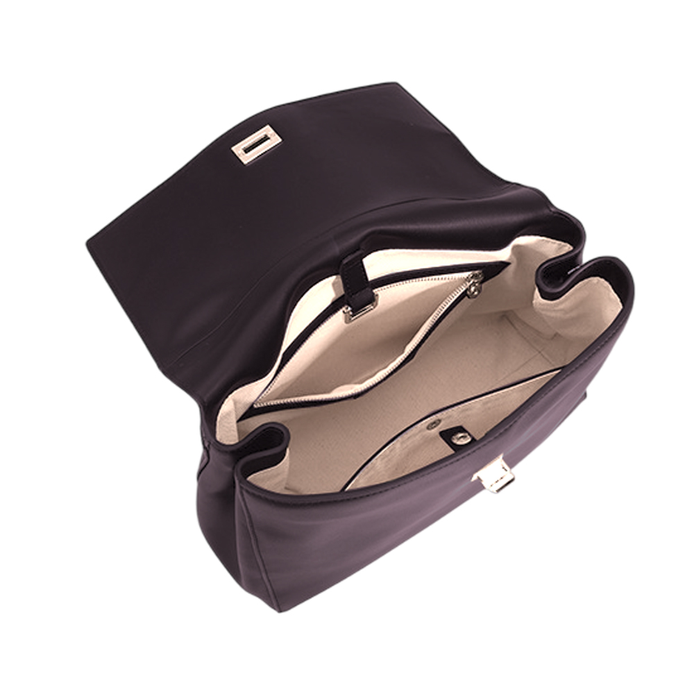 【ZENDAR】限量1折 頂級小牛皮手提包後背包 亞朵系列 全新專櫃展示品(酒紅色), , large