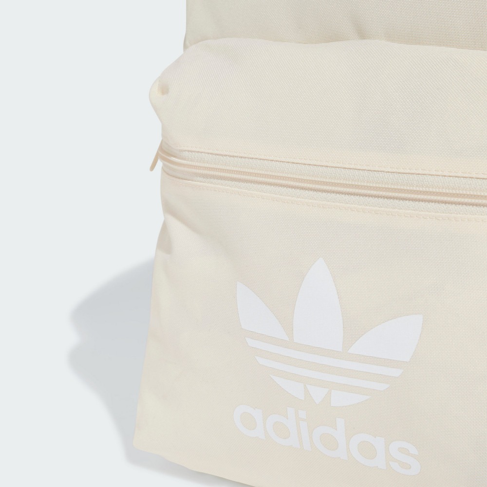 [秉宸] ADIDAS ADICOLOR BACKPK 後背包 米白 IX7459, , large