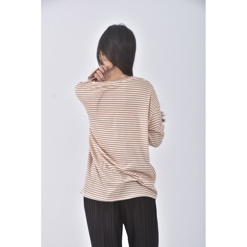 (XL) g yy studio質感圓領黃色長袖上衣二手衣, , large