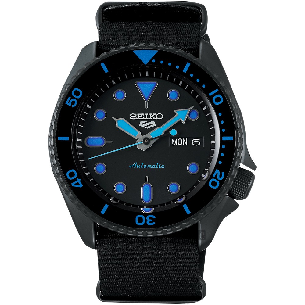 SEIKO 精工 5 Sports 系列機械錶-42.5mm 4R36-07G0A(SRPD81K1), , large