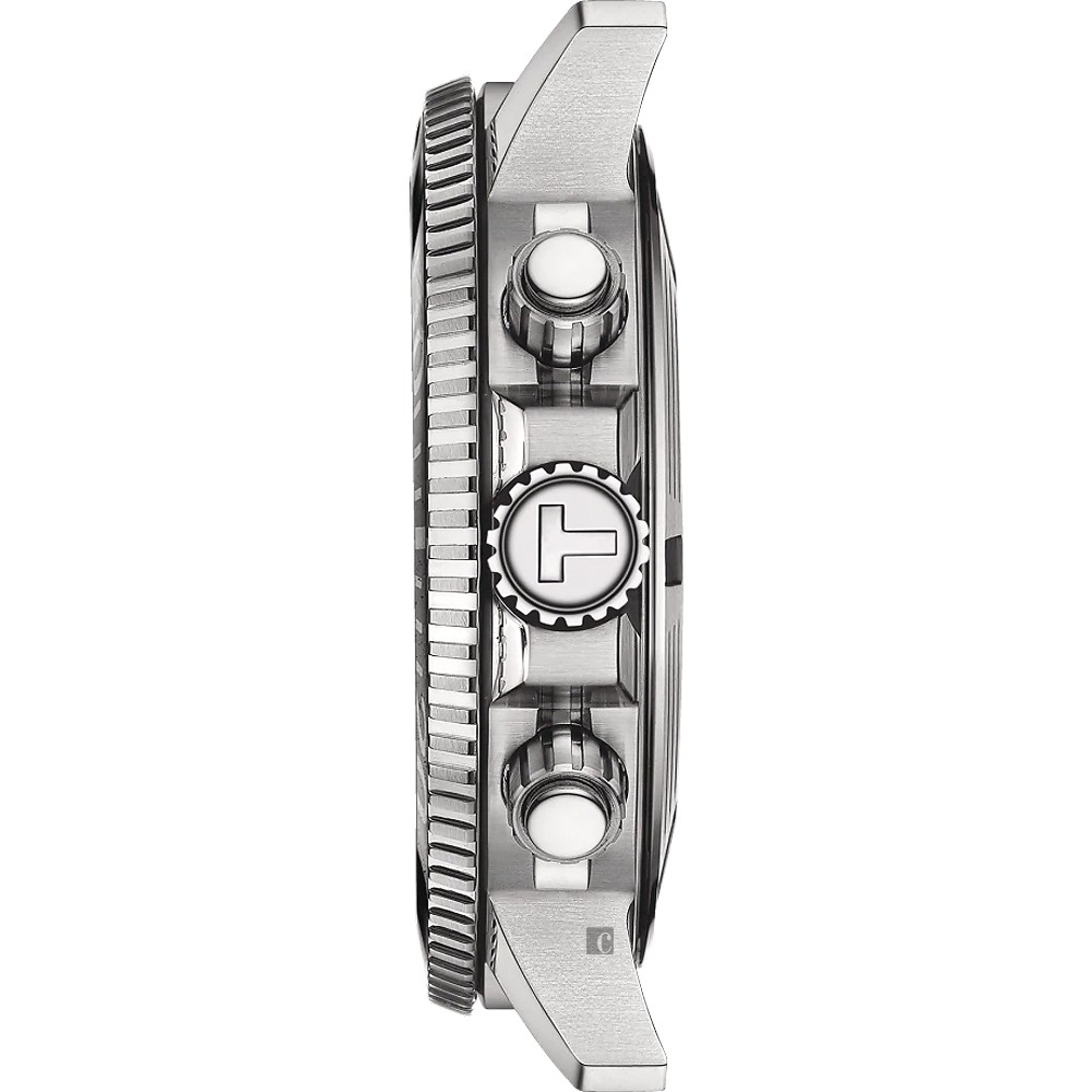 TISSOT 天梭 Seastar 1000 海洋之星300米潛水石英計時手錶 T1204171109100, , large