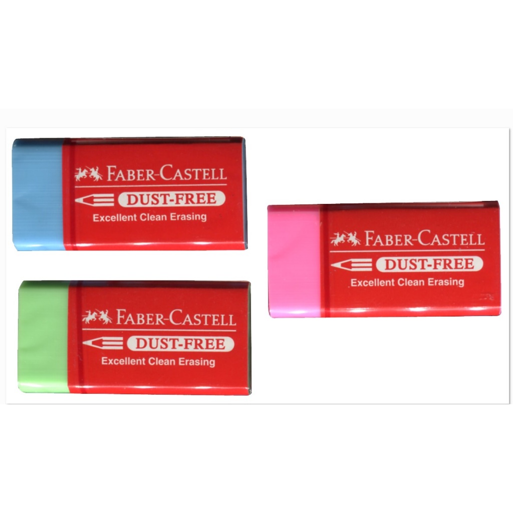 輝柏 Faber-Castell 187143 超黏屑 美白塑膠擦 橡皮擦 *不挑色