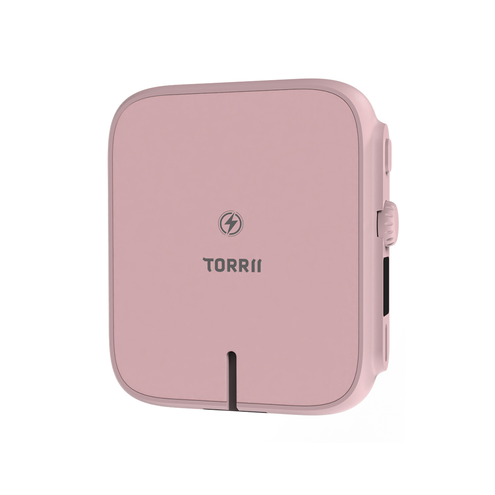 【TORRII】LUNA LED Magnetic Portable Wireless Power Bank Pink, , large