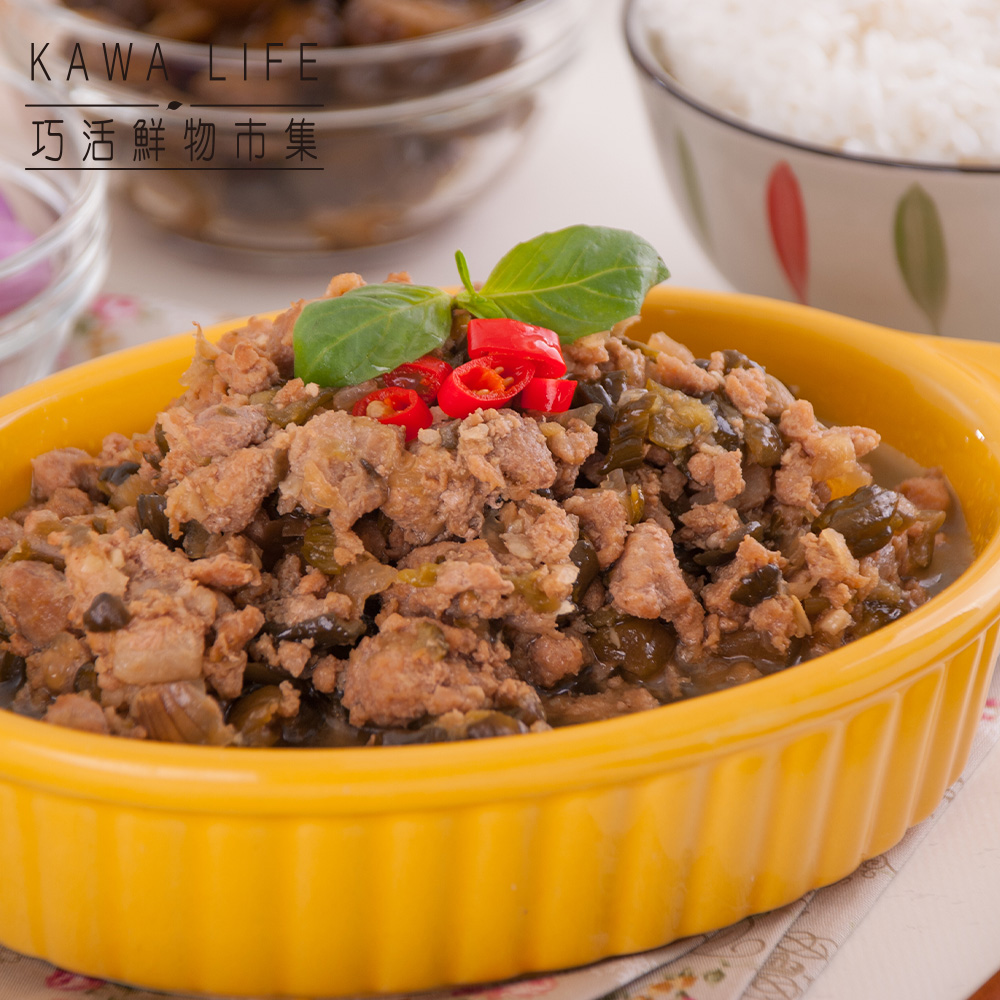 kawa Braised pork with pickled cucumber