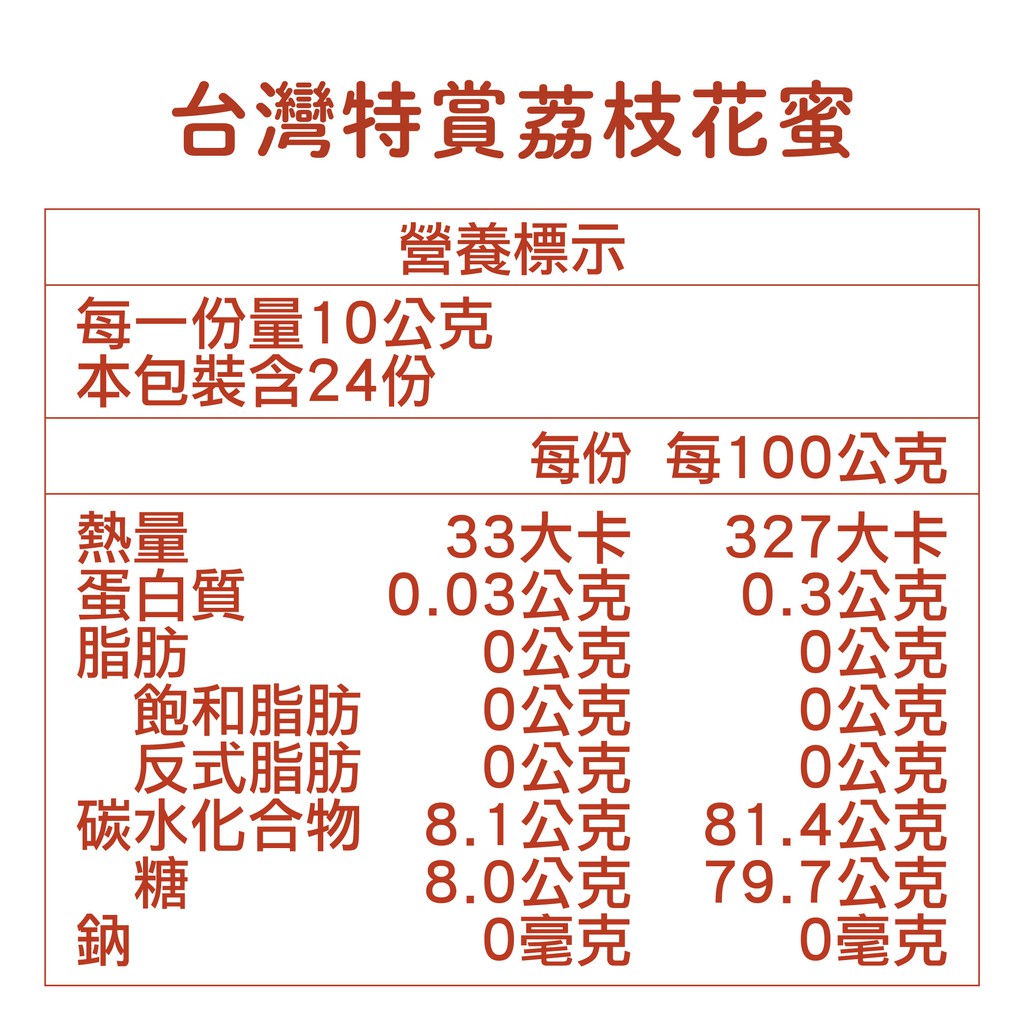 [蜜蜂故事館] 台灣嚴選特賞荔枝花蜜240g, , large