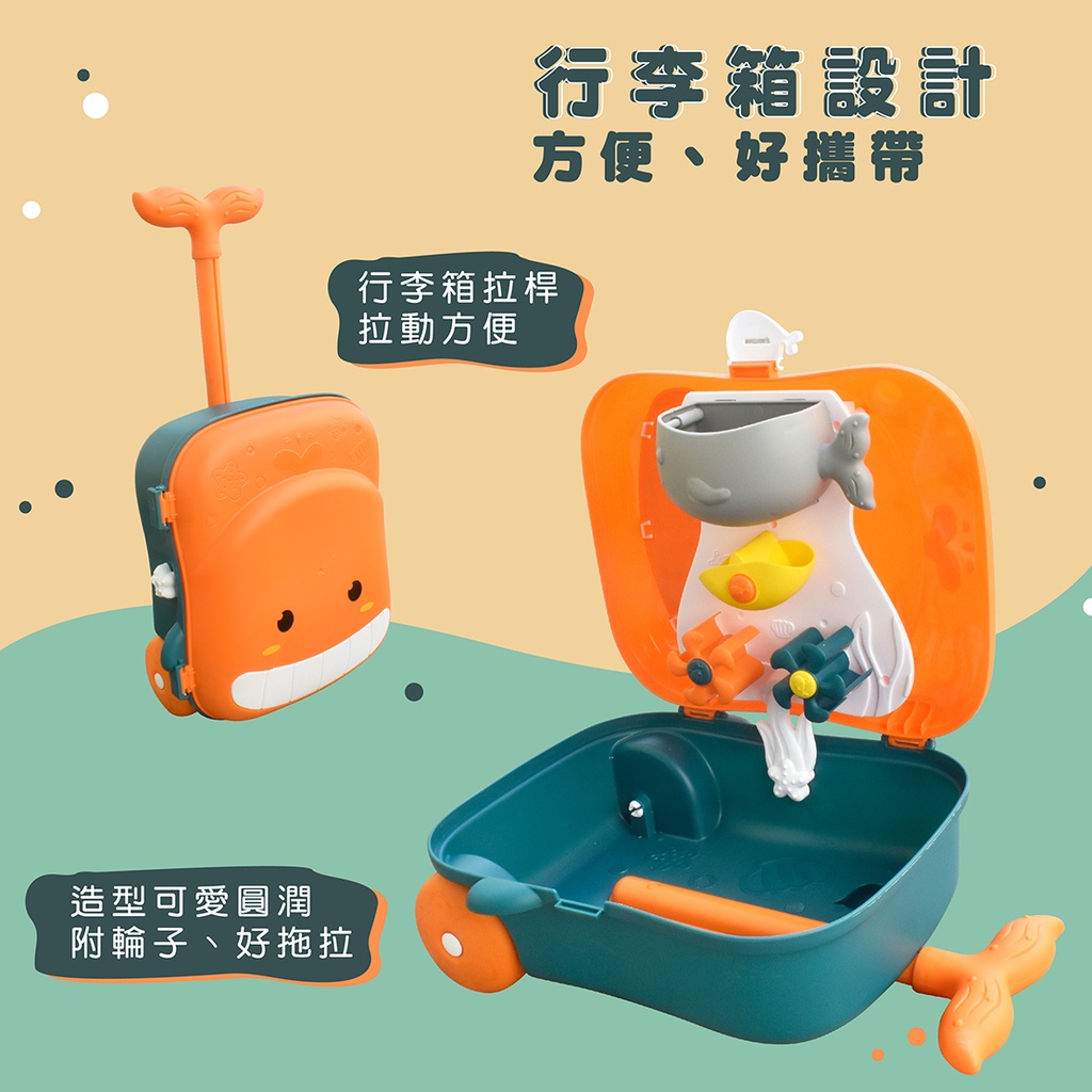 Travel luggage beach set, , large