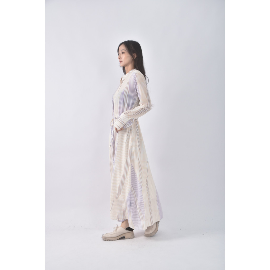(L) urban dress襯衫紫色洋裝二手衣, , large