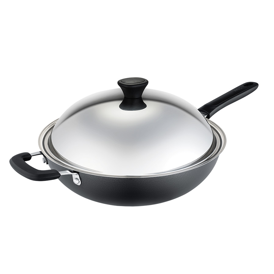 Traditional non-stick frying pan 36cm