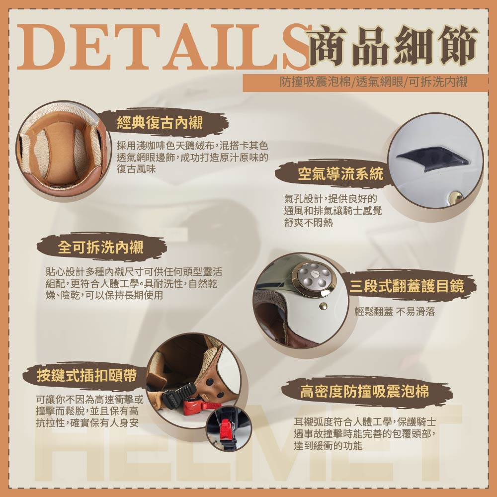 【平剛】GP-5 素色安全帽 (小帽體) 322A, , large