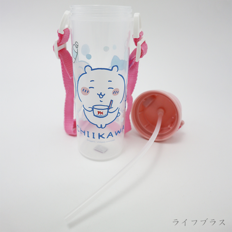 吉伊卡哇-小巧吸管水壺-500ml-粉色-2支, , large