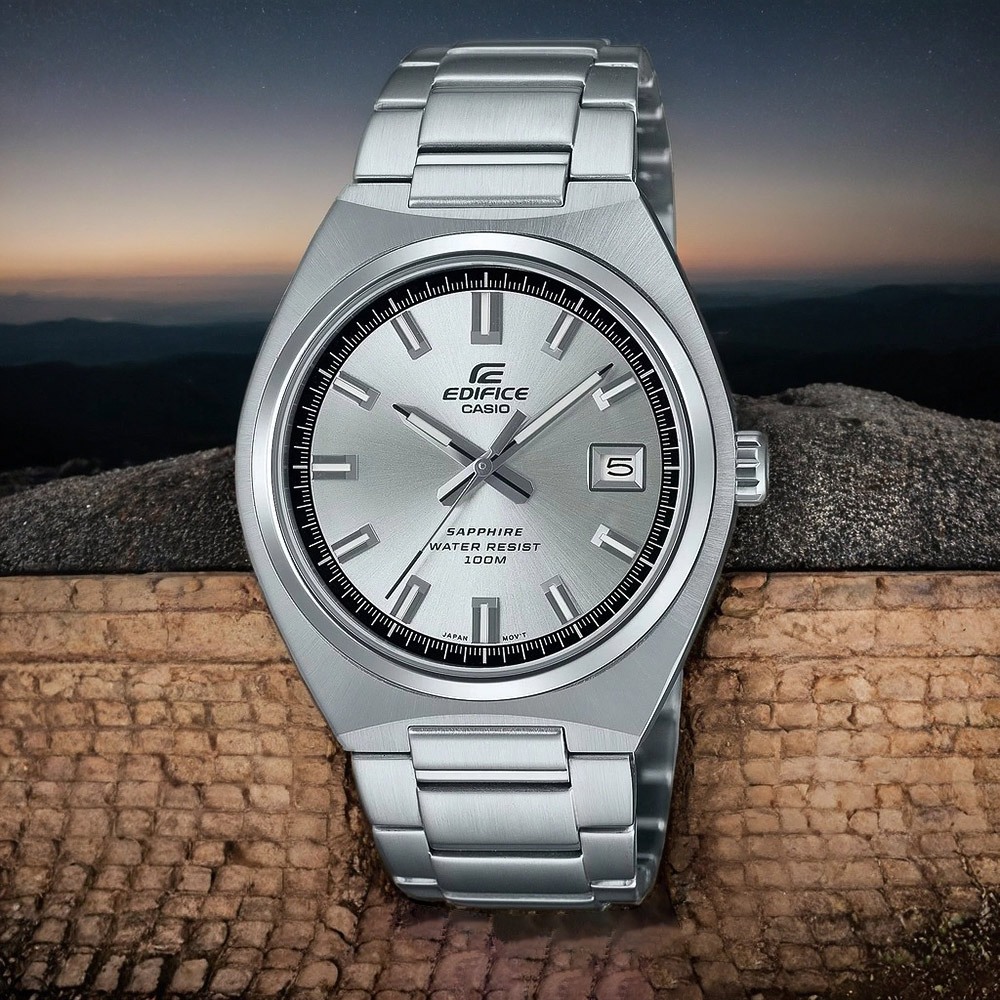 CASIO 卡西歐 EDIFICE 經典運動手錶 EFB-109D-7AV, , large