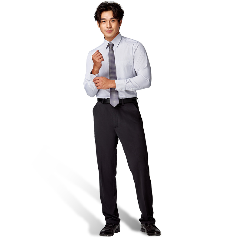 Mens Smart Trousers Without Folds, , large